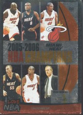 2005-2006 Miami Heat NBA CHAMPIONS  dvd "I love NBA"
