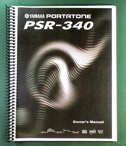 Yamaha psr 340 - psr-340, instruction