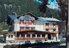 Cartolina Pubblicitaria Hotel Villa Kofler Campitello di Fassa Trento viaggiata