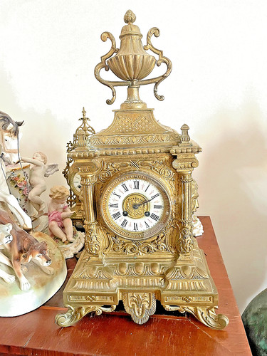 Orologio tavolo antico in - da,