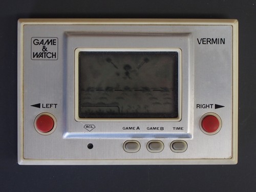 Nintendo game watch vermin - &,
