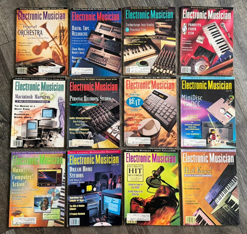 Electronic musician magazine - electronic,