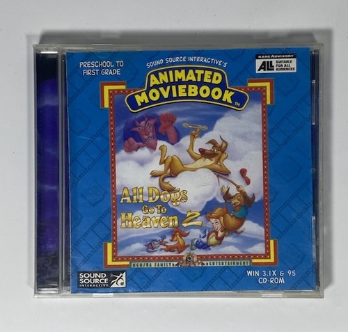 Gioco vintage 1996 all dogs - pc,