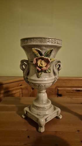 Vaso ceramica capodimonte - ceramica,