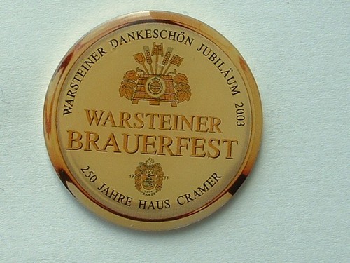 Pin warsteiner brauerfest - warsteiner,