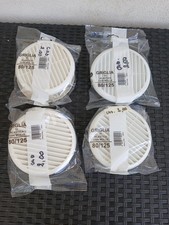 Lotto 7 GRIGLIA AERAZIONE ROTONDA Ø 80 125 MM BIANCA Muro Con Molle