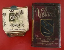 Pipa e latta tabacco vintage