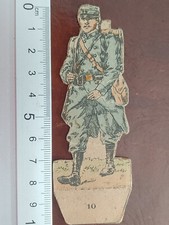 SOLDATINO CARTA BIFACCIALE - REGIO ESERCITO ? MILITARE PRIMA GUERRA WW1