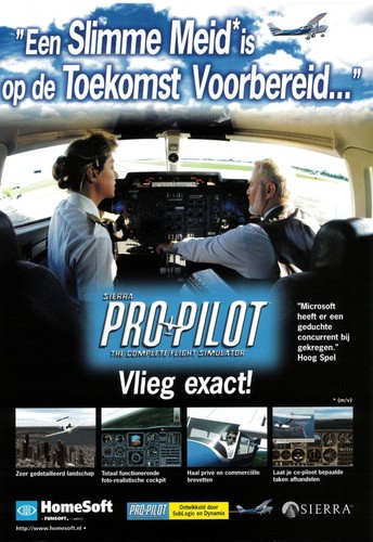 Pubblicità poster pro pilot - pubblicità/poster,