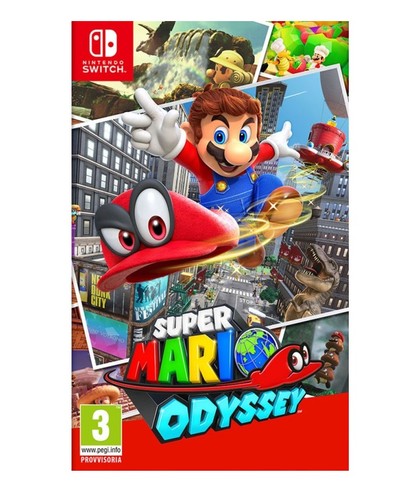 Videogioco super mario - mario, odyssey