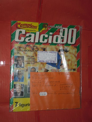 Album figurine calcio - figurine, 90