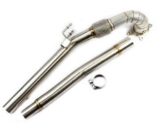 Downpipe acciaio inox alta