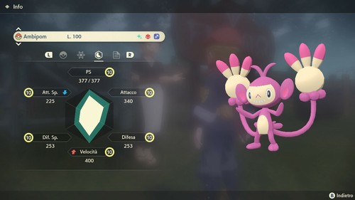 Ambipom alfa shiny 6iv fully - alfa,