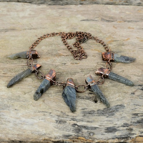 Collana labradorite rame - collana,