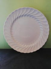 RICHARD GINORI SERIE ANCONA GIGLIO PIATTO PORTATA PORCELLANA BIANCA 