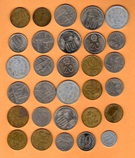 Piccolo lotto 30 monete varie