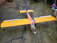 Grande Modellino Aereo Motore A Scoppio