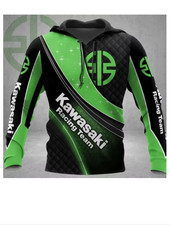 Felpa Kawasaki divisa moto