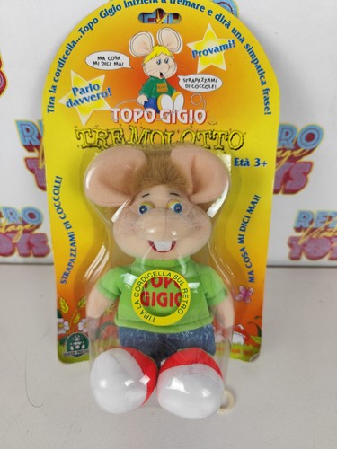 Topo gigio tremolotto peluche - topo,