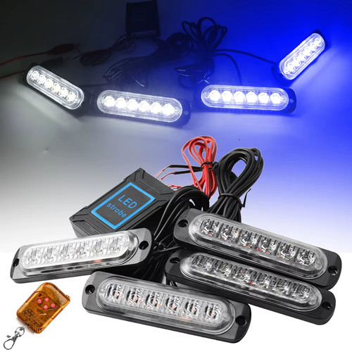 Luci polizia led per - led,