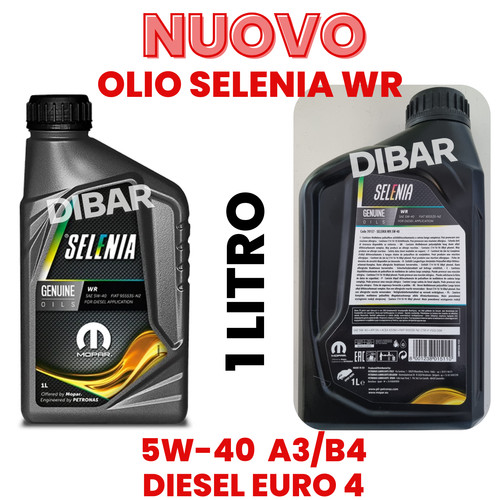 Olio selenia 5w40 fiat - olio,