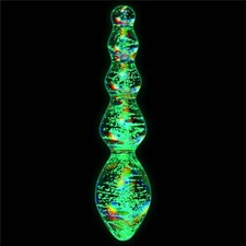 Dildo in vetro luminoso Anale