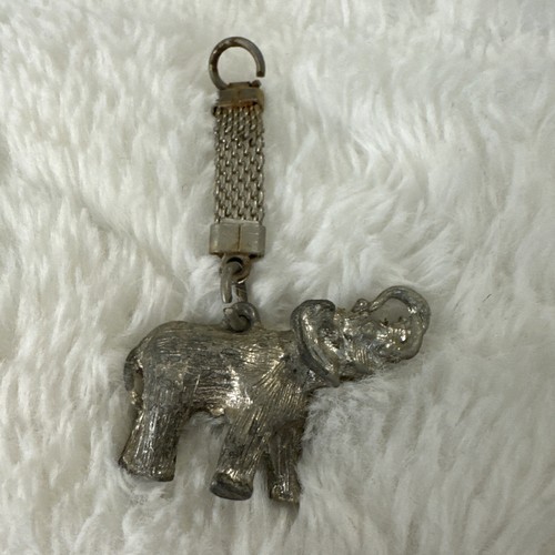 Vintage elephant keychain - vintage,