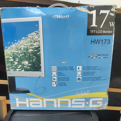 Monitor lcd tft - widescreen, 17"