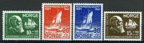 Norvegia 1941 255 set - 255-58,,