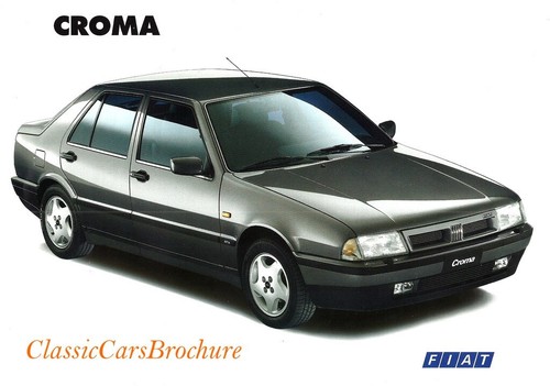 Brochure depliant fiat croma - depliant,
