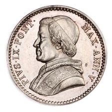 ITALIA STATO PONTIFICIO PIO IX