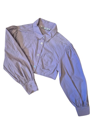 Camicia zara cropped blusa - camicia,