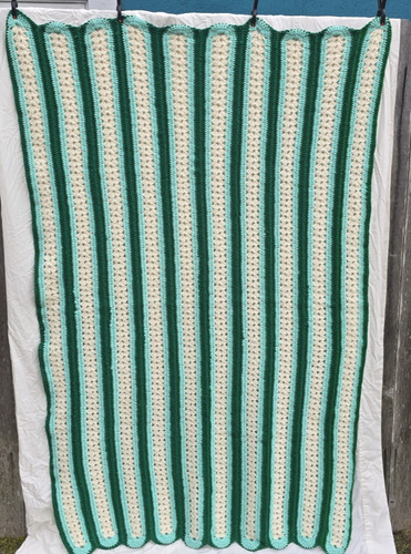 Coperta vintage fatta mano - a,