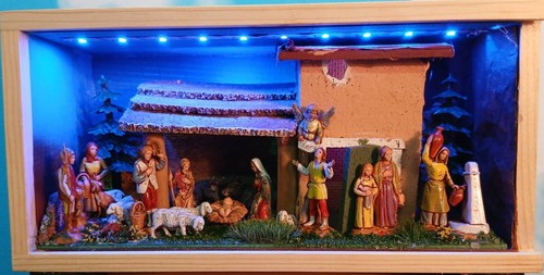 Presepe artigianale in - presepe, artigianale,