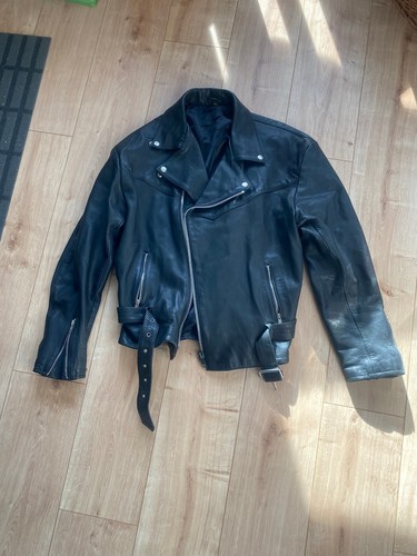 Giacca pelle moto - giacca, in