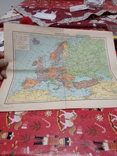 Cartina europa vintage anni - cartina,