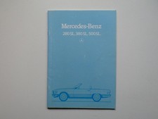 Brochure / catalogo / brochure - Mercedes R107 - 280 SL, 380 SL, 500SL - 12/81