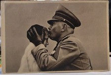 Ww2 cartolina mussolini befana - cartolina,