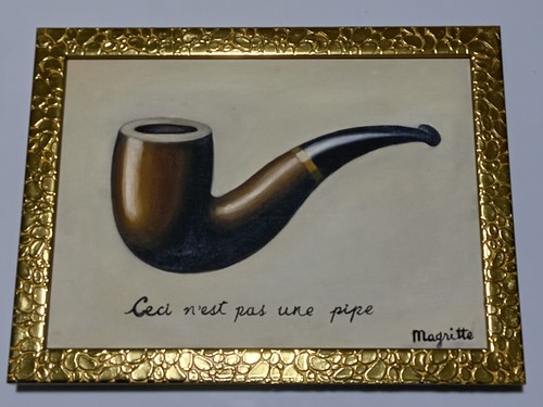 René magritte dipinto - dipinto, olio