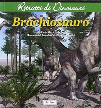 Brachiosauro dalla vecchia - brachiosauro.,