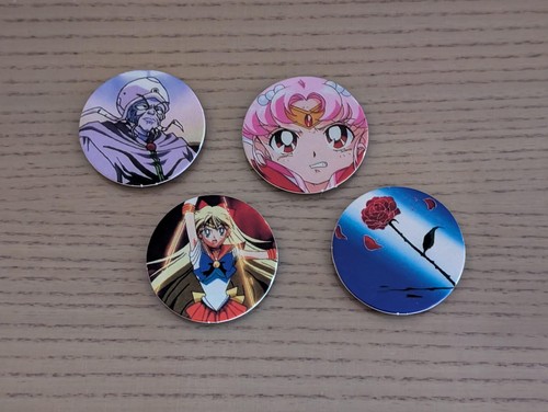 Lotto pog sailor moon merlin - lotto,