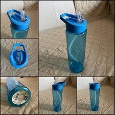 BORRACCIA IN PLASTICA CAPACITA' 800 ML COLORE AZZURRO