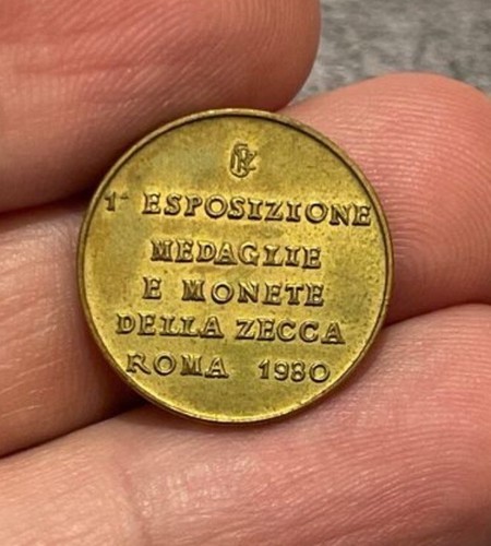 Medaglia zecca roma - zecca,