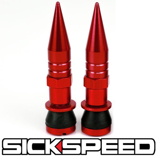 Rosso alluminio valvola - rosso,