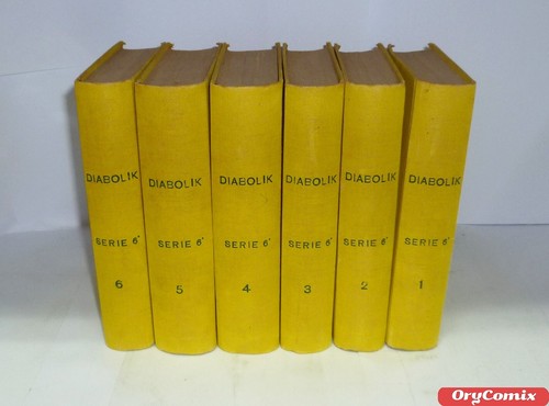 Diabolik serie completa anno - 6,