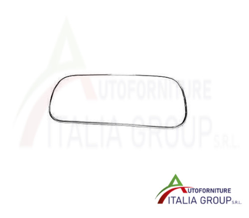 Cornice griglia cromata - cornice,