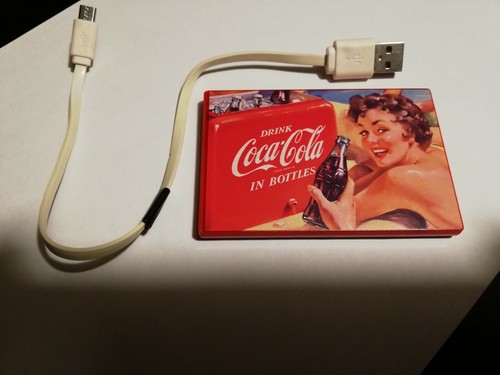 Power backup usb coca - cola,