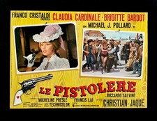 LE PISTOLERE fotobusta poster Brigitte Bardot Christian-Jaque Western BK40