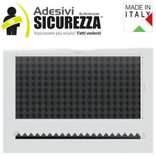 Pannello acustico Fonoassorbente Insonorizzante piramidale ignifugo 50/100cm