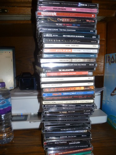 Rock metal s list - cd's,
